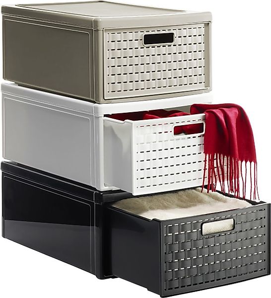 ROTHO Aufbewahrungsbox Rotho Schubladenbox Country klein, günstig online kaufen