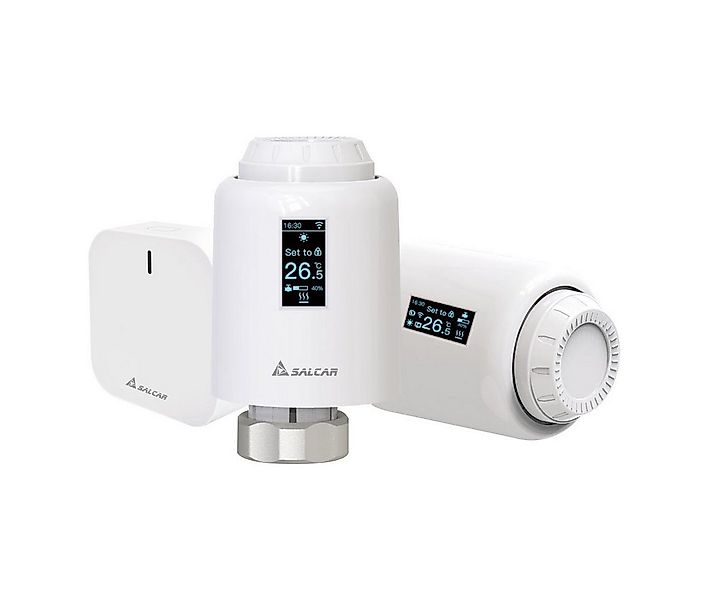 Salcar Heizkörperthermostat Smartes Heizkörperthermostat OLED-Display Tuya günstig online kaufen