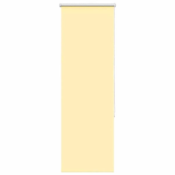 vidaXL Verdunkelungsrollo Gelb 55x150 cm Stoffbreite 50,7 cm Polyester 4012 günstig online kaufen