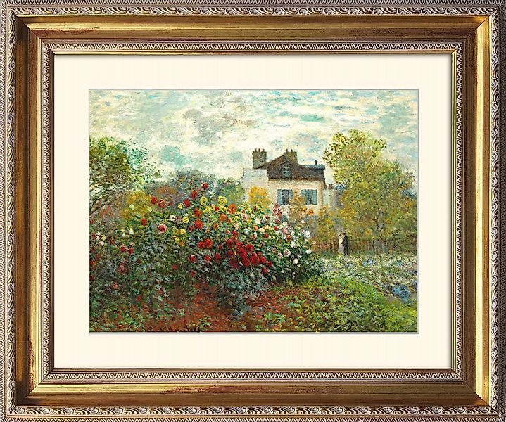 artissimo Bild mit Rahmen Monet Bild günstig online kaufen