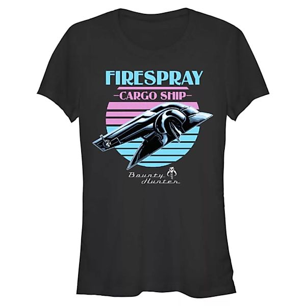 Star Wars - Book of Boba Fett - Logo Firespray - Frauen T-Shirt günstig online kaufen