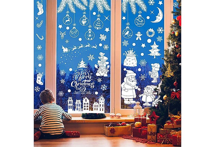 trends for living Fensterbild Weihnachtsdeko Fenster: Statische Aufkleber m günstig online kaufen