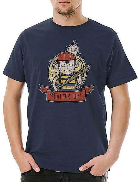 Urban Backwoods Print-Shirt Urban Backwoods Batter Up Herren T-Shirt Navy G günstig online kaufen