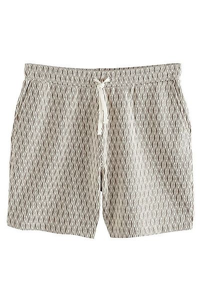 Next Sweatshorts Shorts aus strukturiertem Jersey im Geomuster (1-tlg) günstig online kaufen
