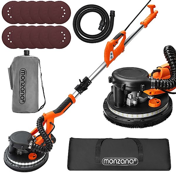 monzana Trockenbauschleifer, 750 Watt max 1750 U/min 12x Ø 225mm Schleifsch günstig online kaufen