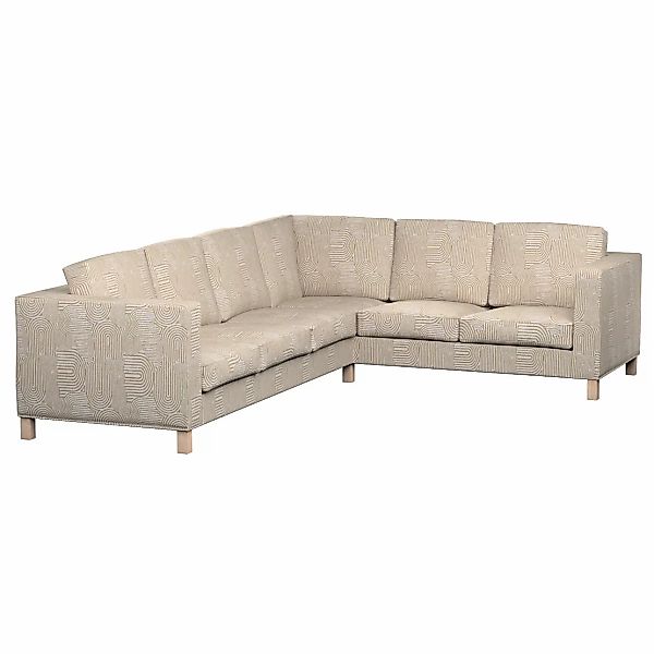 Bezug für Karlanda Sofa Ecke links, beige-ecru, 36cm x 30cm x 50cm, Cosy Ho günstig online kaufen