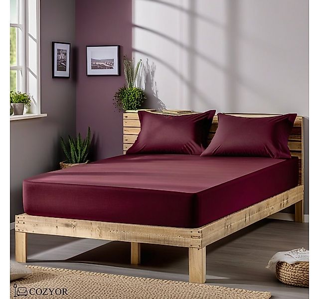 Cozyor Spannbettlaken 2er Set weich 90x190, 90x200, 140x200, 160x200, 180x2 günstig online kaufen