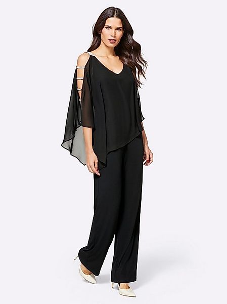 heine Jumpsuit Overall 3/4-Arm Innenbeinlänge ca. 77 cm günstig online kaufen