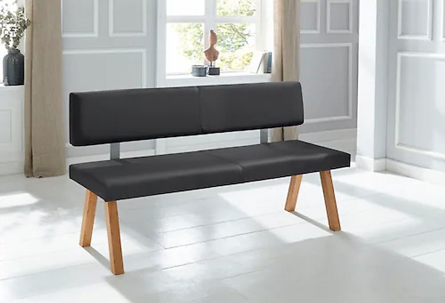 OTTO home Bank Mobilar Rio, mit Rückenlehne und aus Massivholz günstig online kaufen