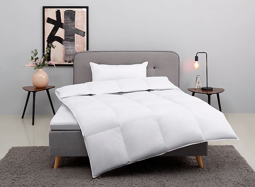 OTTO home Daunenbettdecke + Kopfkissen "Cavanelle Bettdecke 135x200 cm, 155 günstig online kaufen