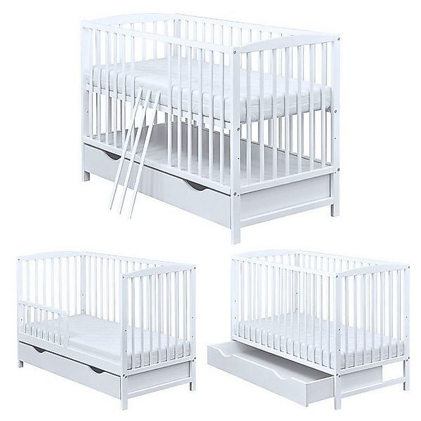 Baby-Delux Babybett Milo Bettkasten Schutzgitter, Kinderbett günstig online kaufen