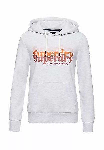 Superdry Hoodie Kapuzenpullover Sweatshirt Hoodie mit Print günstig online kaufen