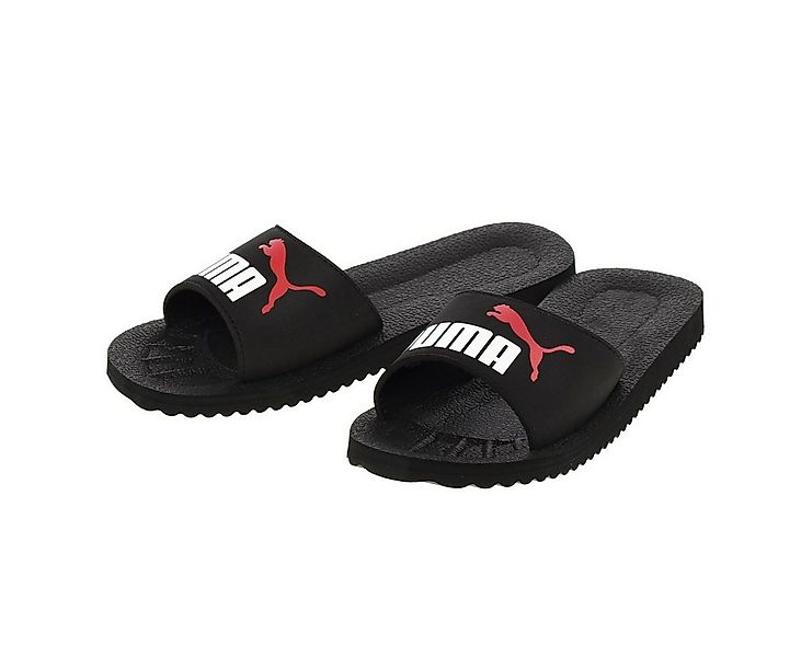 PUMA Purecat schwarz/weiss/rot - 1 Paar Badeschuh günstig online kaufen