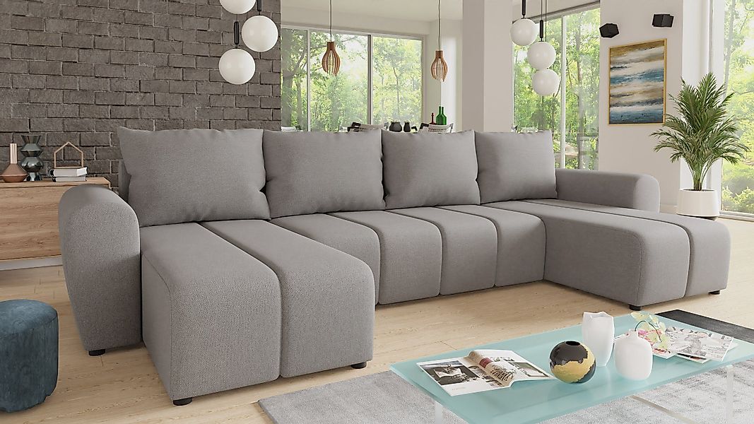 Sofnet Wohnlandschaft Cleo U, mit Schlaffunktion günstig online kaufen