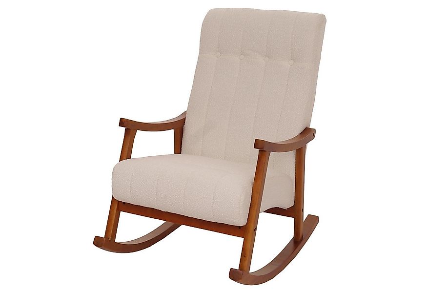 MCW Schaukelstuhl MCW-K10-B, Mit dekorativen Zierknöpfen günstig online kaufen