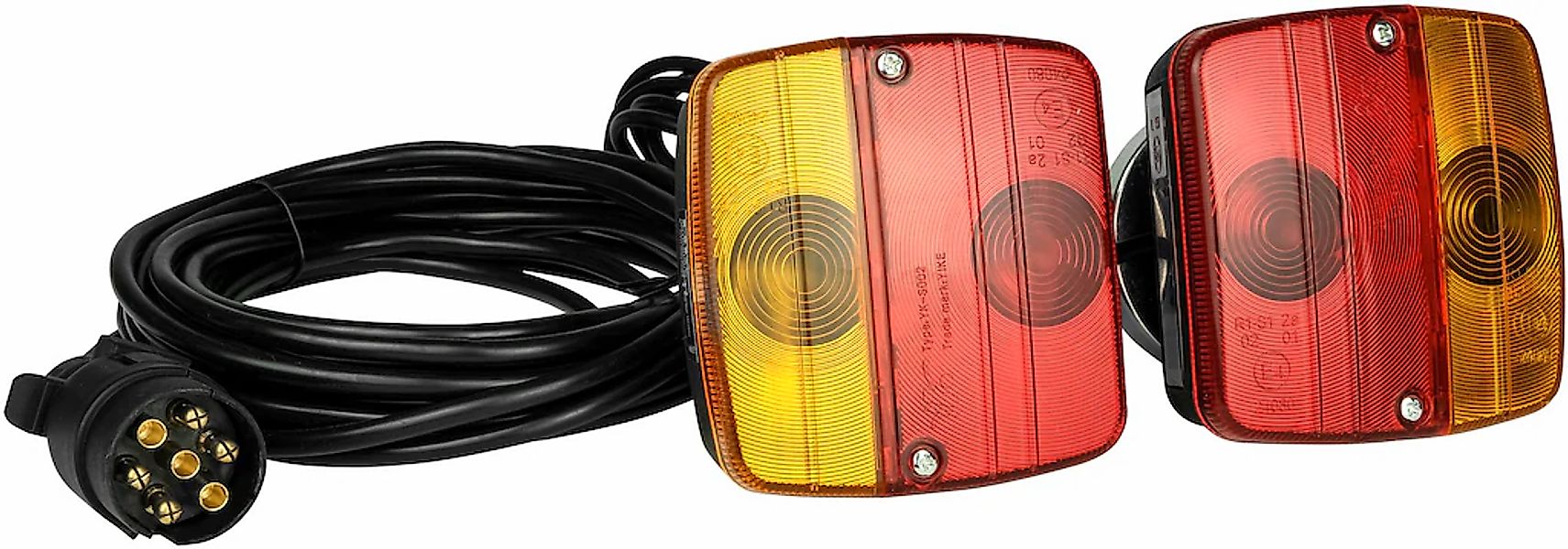 LAS Anhänger-Rückleuchte "Beleuchtungssatz mit Magneten" 1 Stk. günstig online kaufen