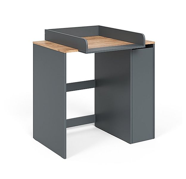 Vicco Waschmaschinenumbauschrank Viktor, Anthrazit/Goldkraft Eiche, 93.6 x günstig online kaufen