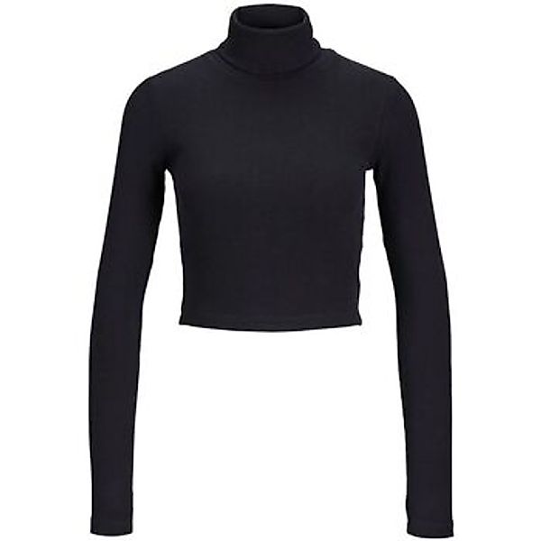 Jjxx  Pullover 12234895 JXFAN STR LS CROP RIB TEE-BLACK günstig online kaufen