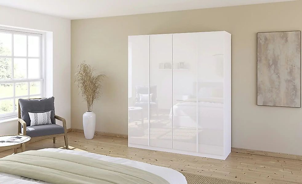 Drehtürenschrank  Monostar ¦ weiß ¦ Maße (cm): B: 181 H: 210 T: 54.0 Schrän günstig online kaufen