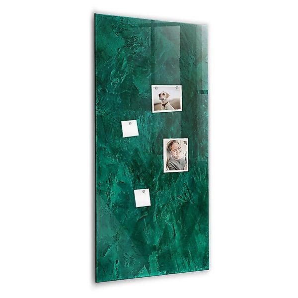 Tulup Glasmagnettafel Smaragdblock 60x120 cm Glastafel Magnetisch Beschreib günstig online kaufen