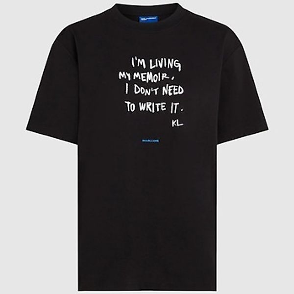 Karl Lagerfeld  T-Shirt KLJ RELAXED KARLISM TEE günstig online kaufen
