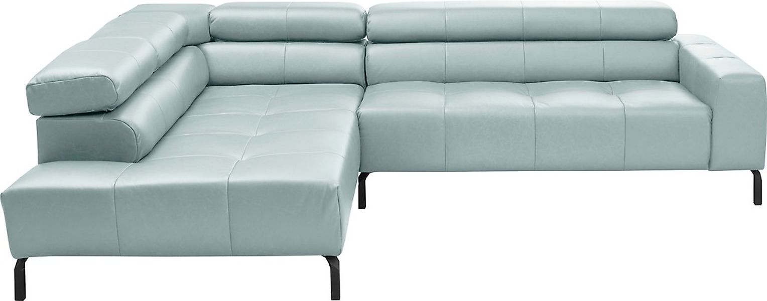 PLACES OF STYLE Ecksofa "Claya, L-Form, incl. Kopfteilverstellung, Breite 2 günstig online kaufen