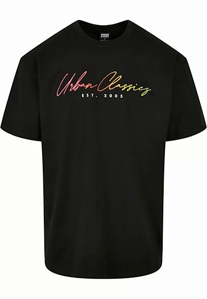 URBAN CLASSICS T-Shirt Urban Classics Herren Script Logo Tee (1-tlg) günstig online kaufen