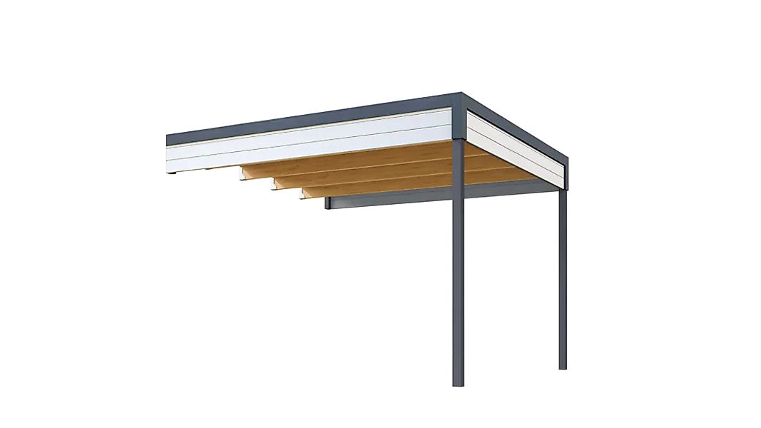 Nordic Holz Gartenhaus-Anbaudach "FELIX FYNN 3 ANBAU", Flachdach günstig online kaufen
