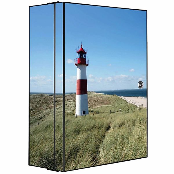 Banjado XXL Medizinschrank Abschliessbar 35x46x15cm Arzneischrank Anthrazit günstig online kaufen