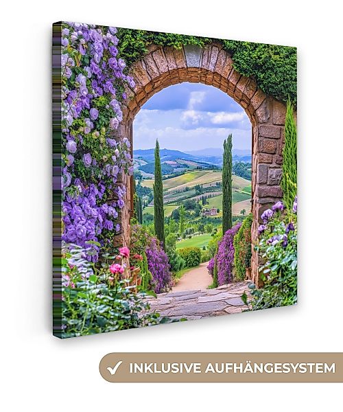 OneMillionCanvasses® Leinwandbild Aussicht - Toskana - günstig online kaufen