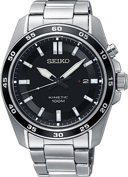 Seiko Kineticuhr SKA785P1, Armbanduhr, Herrenuhr, Datum, Edelstahlarmband günstig online kaufen
