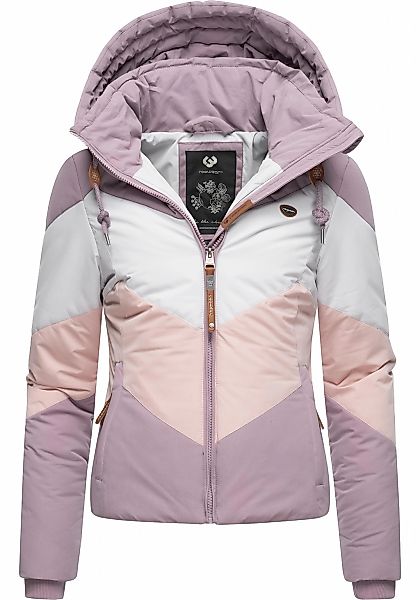 Ragwear Anorak "Novva Block", mit Kapuze, stylische Winterjacke mit V-Stepp günstig online kaufen