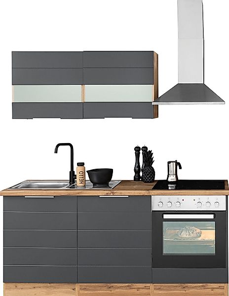 KOCHSTATION Küchenzeile KS-Luhe, 180 cm breit, günstig online kaufen