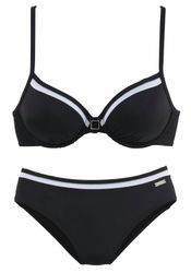 LASCANA Bügel-Bikini mit Kontrastdetails günstig online kaufen