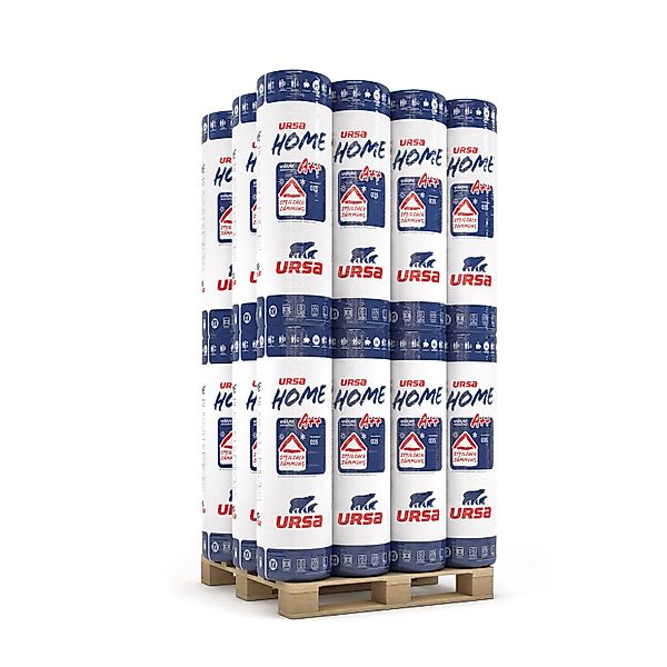 Ursa Home Klemmfilz WLG 035 120 mm (24 Rollen - 126,72 m²) 1 Palette günstig online kaufen