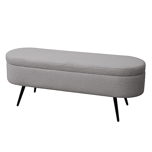 Svita Ivy Sitzbank Teddystoff Ottomane Sitzhocker Mit Stauraum Polsterbank günstig online kaufen