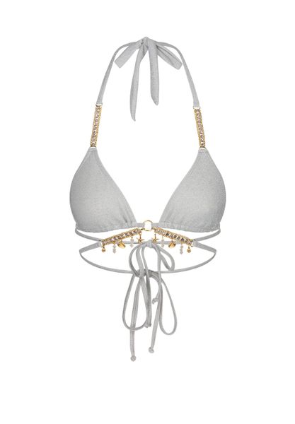 Moda Minx Triangel-Bikini-Top "Lumiere Seychelles" 1 Stk. tlg. mit funkelnd günstig online kaufen