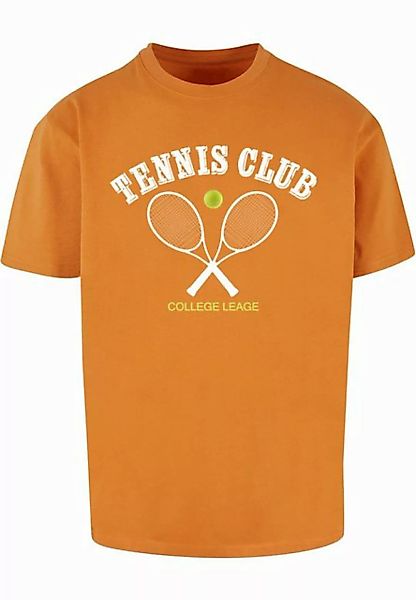 Merchcode T-Shirt Merchcode Herren Tennis Club Heavy Oversized Tee (1-tlg) günstig online kaufen