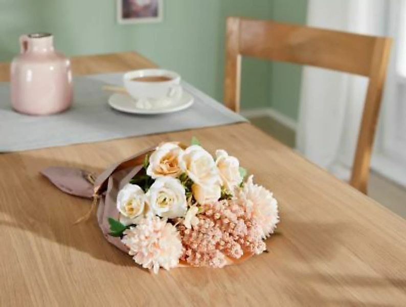 HOME Living Blumen Powder Kunstpflanzen rosa günstig online kaufen