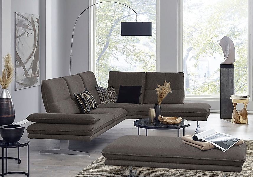W.SCHILLIG Ecksofa "broadway, Designsofa, mit tollem Sitzkomfort, L-Form", günstig online kaufen