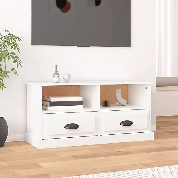 vidaXL TV-Schrank TV-Schrank Weiß 93x35,5x45 cm Spanplatte günstig online kaufen