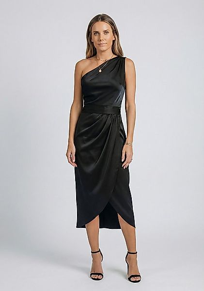 Cupshe Off-Shoulder-Kleid Ein Schulter Faltenrock günstig online kaufen