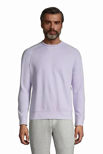 French Terry-Sweatshirt, Herren, Größe: S Normal, Lila, Baumwoll-Mischung, günstig online kaufen