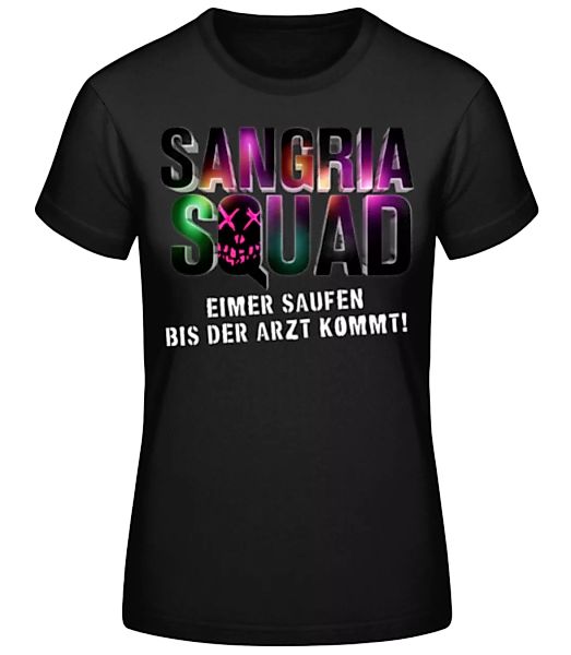 Sangria Squad Eimer Saufen · Frauen Basic T-Shirt günstig online kaufen