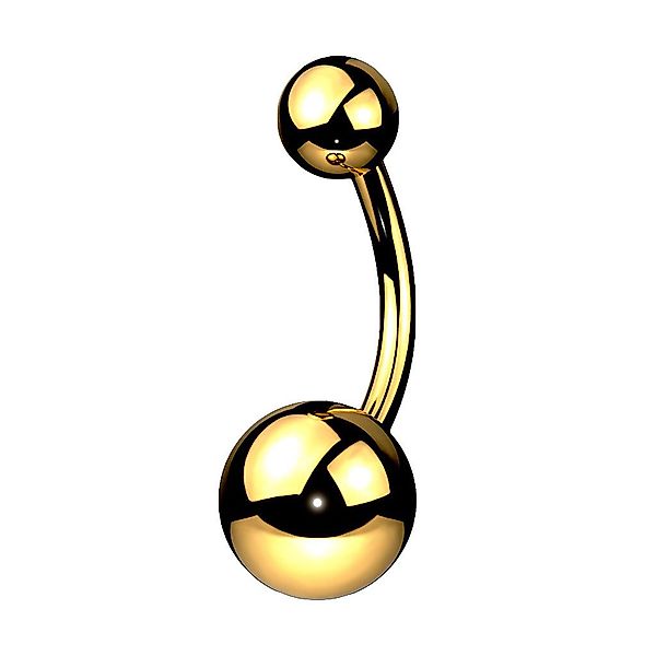 Taffstyle Bauchnabelpiercing Titan Bauchnabelpiercing Banane Schmuck günstig online kaufen