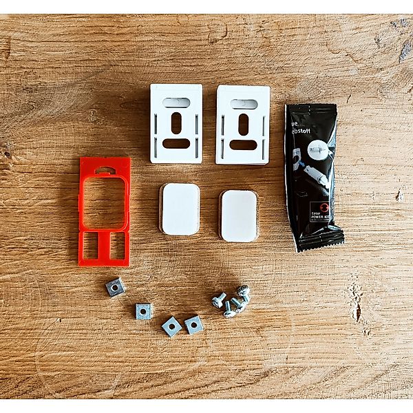 Avosdim Set Mit 2 Klebebefestigungen Für Alle Rollos Auch Für Schwere Rollo günstig online kaufen