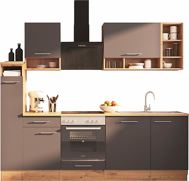 RESPEKTA Küche "Hilde" Breite 250 cm, wechselseitig aufbaubar, exkl. Konfig günstig online kaufen