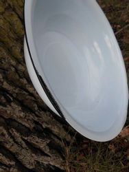Deko-Impression Dekoschüssel Eisenschale Eisenschüssel Pflanzschale Emaille günstig online kaufen