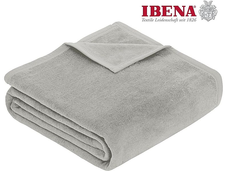 Wohndecke Luxus, IBENA, verschiedene größen, uni, kuscheldecke, premium, ma günstig online kaufen