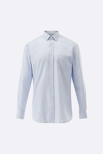 Dobby Hemd mit Button Down Kragen Comfort Fit günstig online kaufen